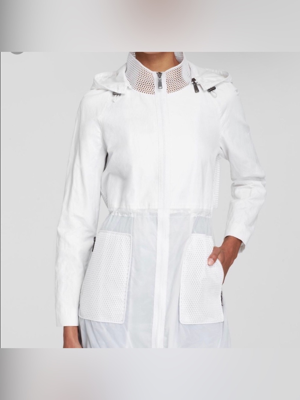 ELIE TAHARI MESH COAT